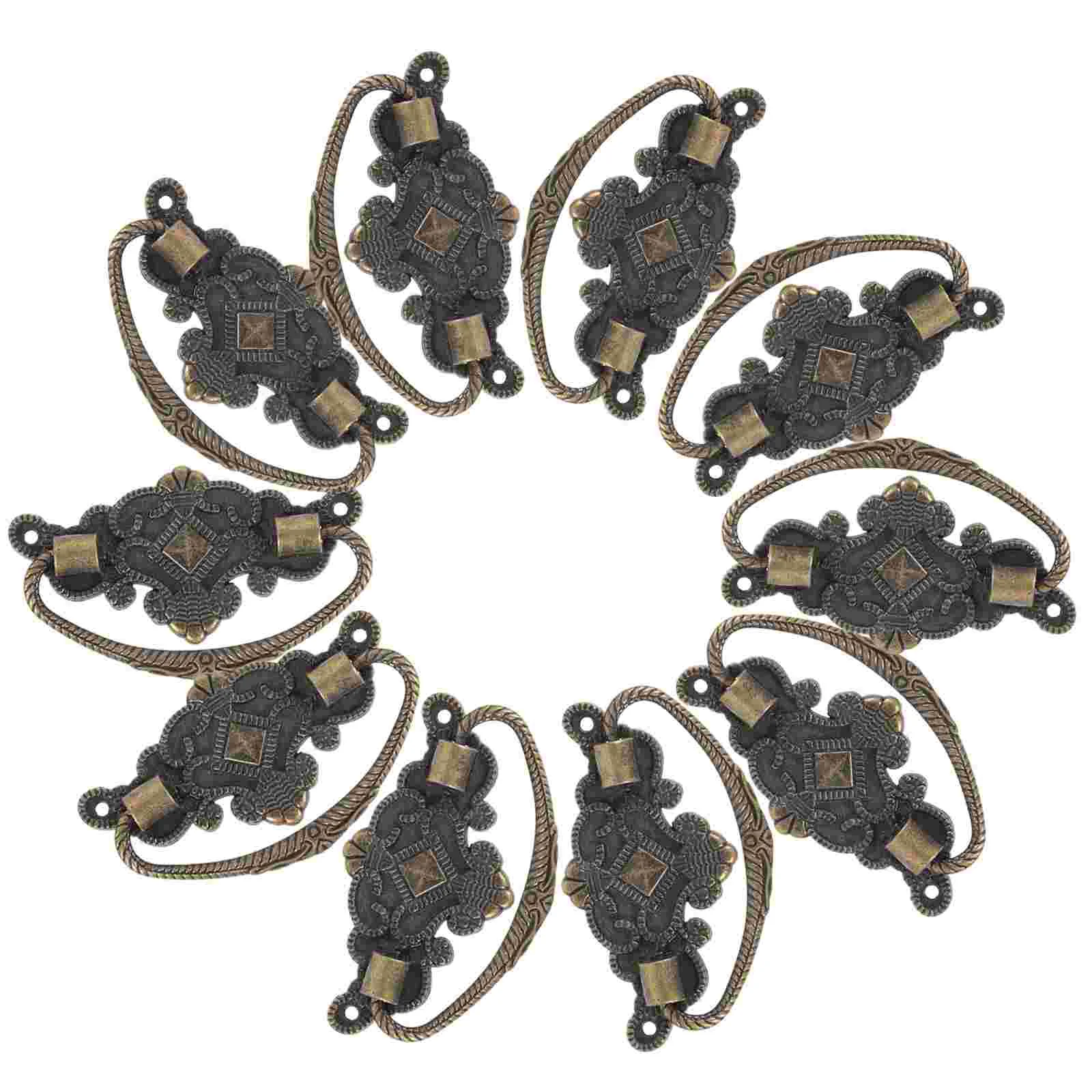 

Handle Home Supply Dresser Drawer Handles Door Pulls Decorative Furniture Alloy