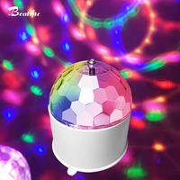 mini rotating magic disco ball nightclub lights rgb led disco lamp for party dj bar karaoke stage lighting