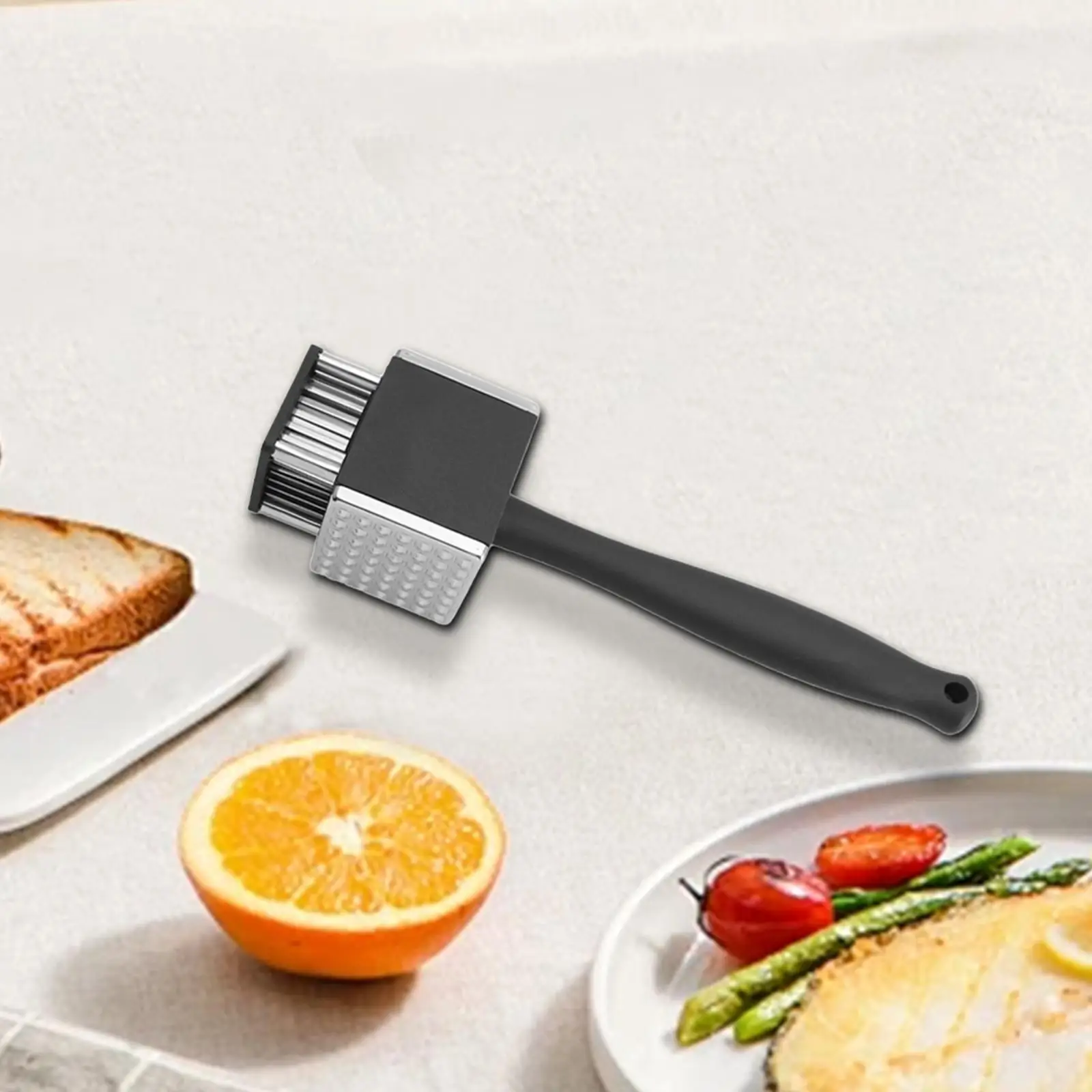 Meat Mallet Tenderizer for Pounding Cooking Food Lightweight Pin Kitchen Restaurant Home Use