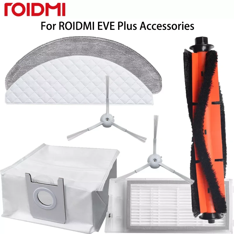 

Детали для пылесоса ROIDMI EVE Plus, одноразовые салфетки для пыли, многоразовые аксессуары для швабры