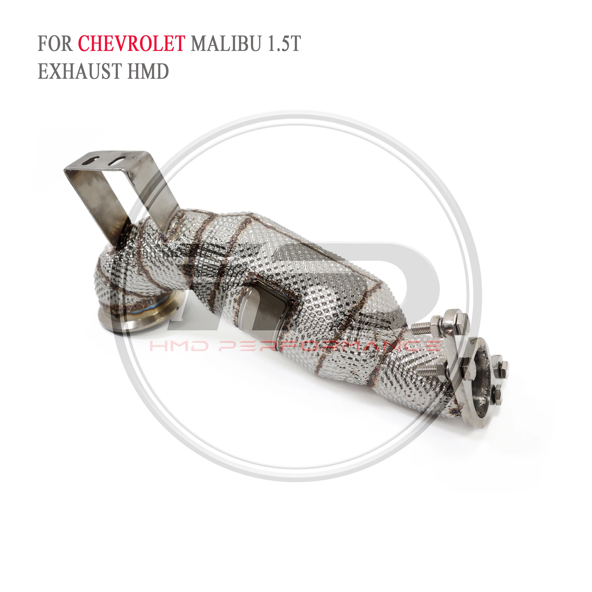 

HMD Stainless Steel exhaust system Raindrop insulated Cat back and downpipe Chevrolet Malibu 1.5T Auto parts