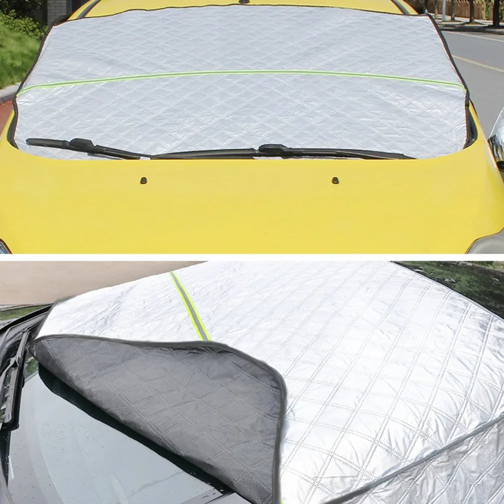 

Automobile Front Windshield Window Snow and Winter Frost and Snow Proof Visor Shade Sunshade Car Cover