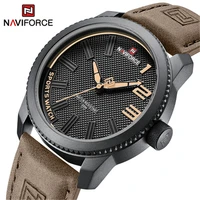 naviforce original watch for male waterproof quartz clock mens military sports fashion business wristwatches top brand watch