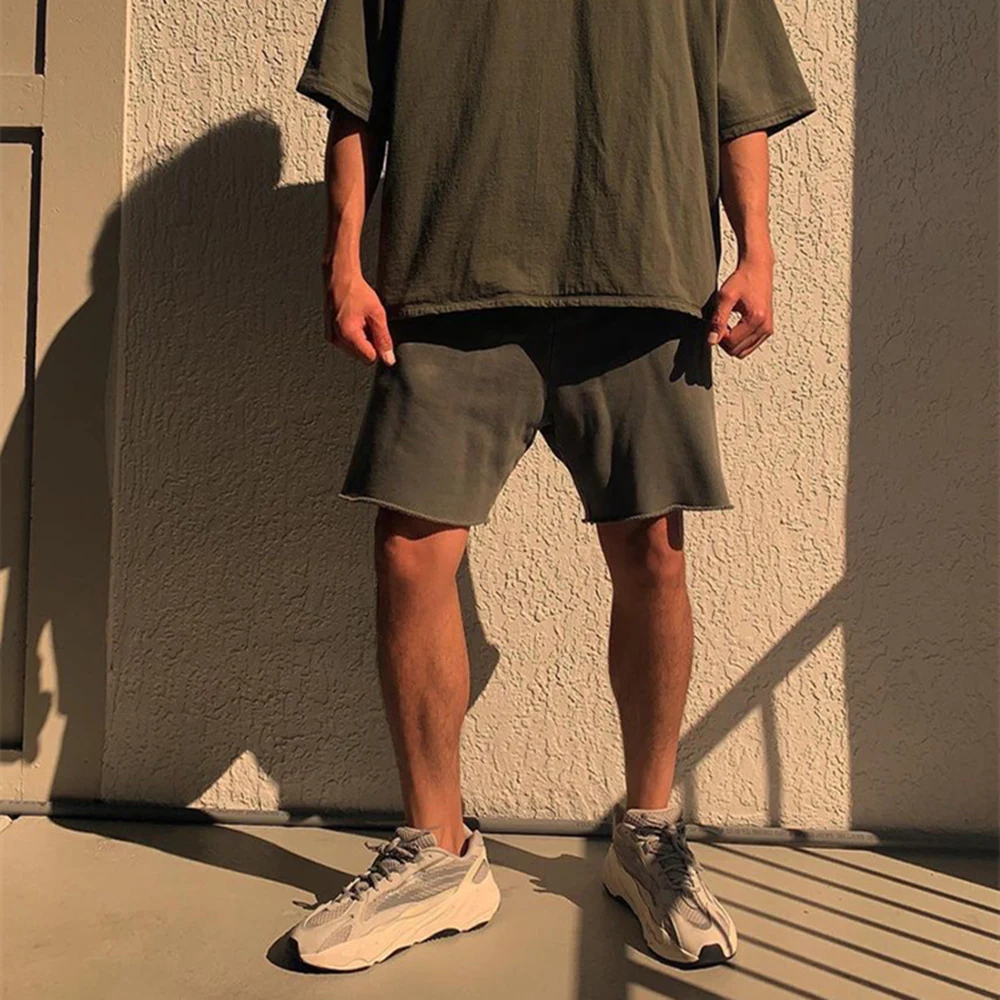 

Streetwear Kanye West Hip Hop Season 6 Oversized Loose Baggy Casual Summer Basketball Shorts Pants for Men