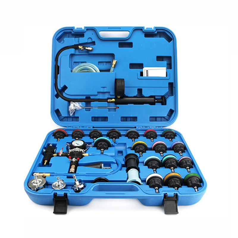 

28 Pieces of Car Water Tank Air Pressure Gauge Water Tank Leak Detector Water Tank Water Coolant Antifreeze Replacement