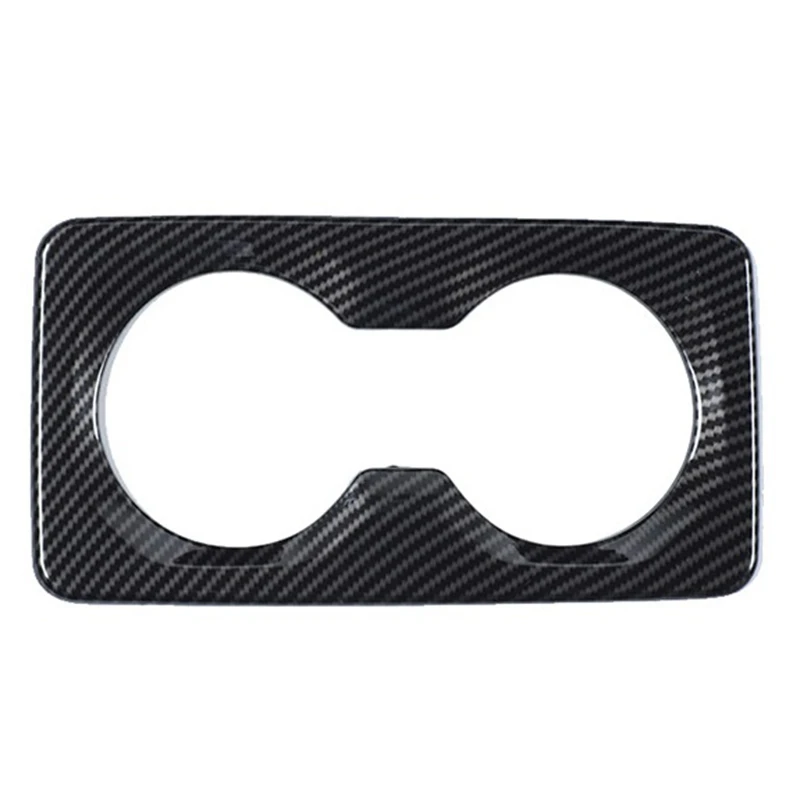 

Rear Armrest Water Cup Holder Panel Decorative Cover for Dodge Ram 1500 2018-2020 Interior Car Accessories