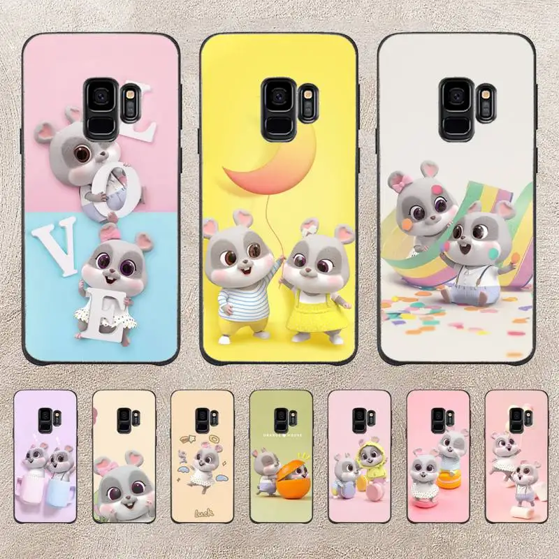 

Lovely Rabbit Phone Case For Samsung Galaxy J200 J2 Prime J2 Pro J6 2018 J250 J4 Plus J415 J5 Prime J7
