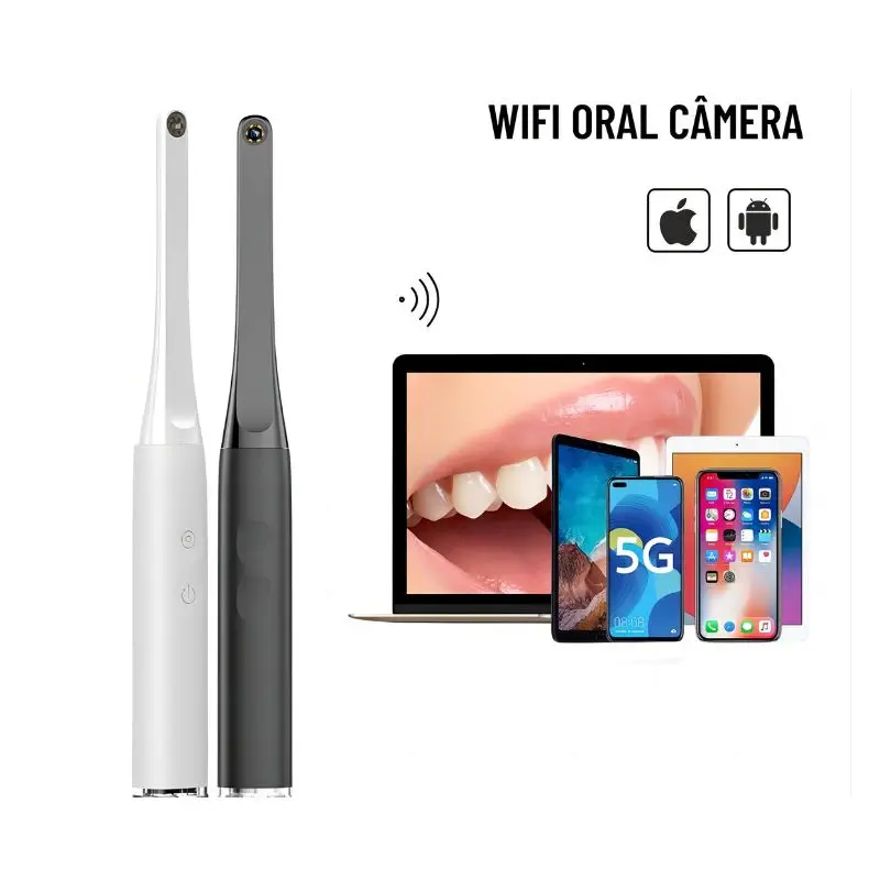 

Wireless Visual Intraoral Camera 2MP HD Orthodontist Examination WIFI Endoscope Dentist Tool Set for IOS Iphone Android Mac
