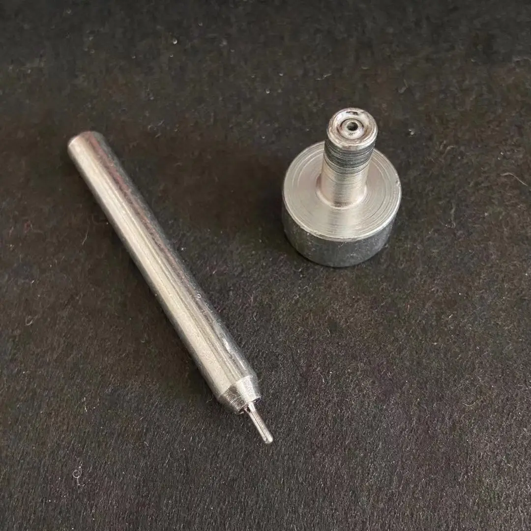 

2pcs/Set Metal Fixing Base & Install Sheet Plate Rivets Punch For ZP Regular/Narrow Kerosene Lighter DIY Repair Tool Accessories