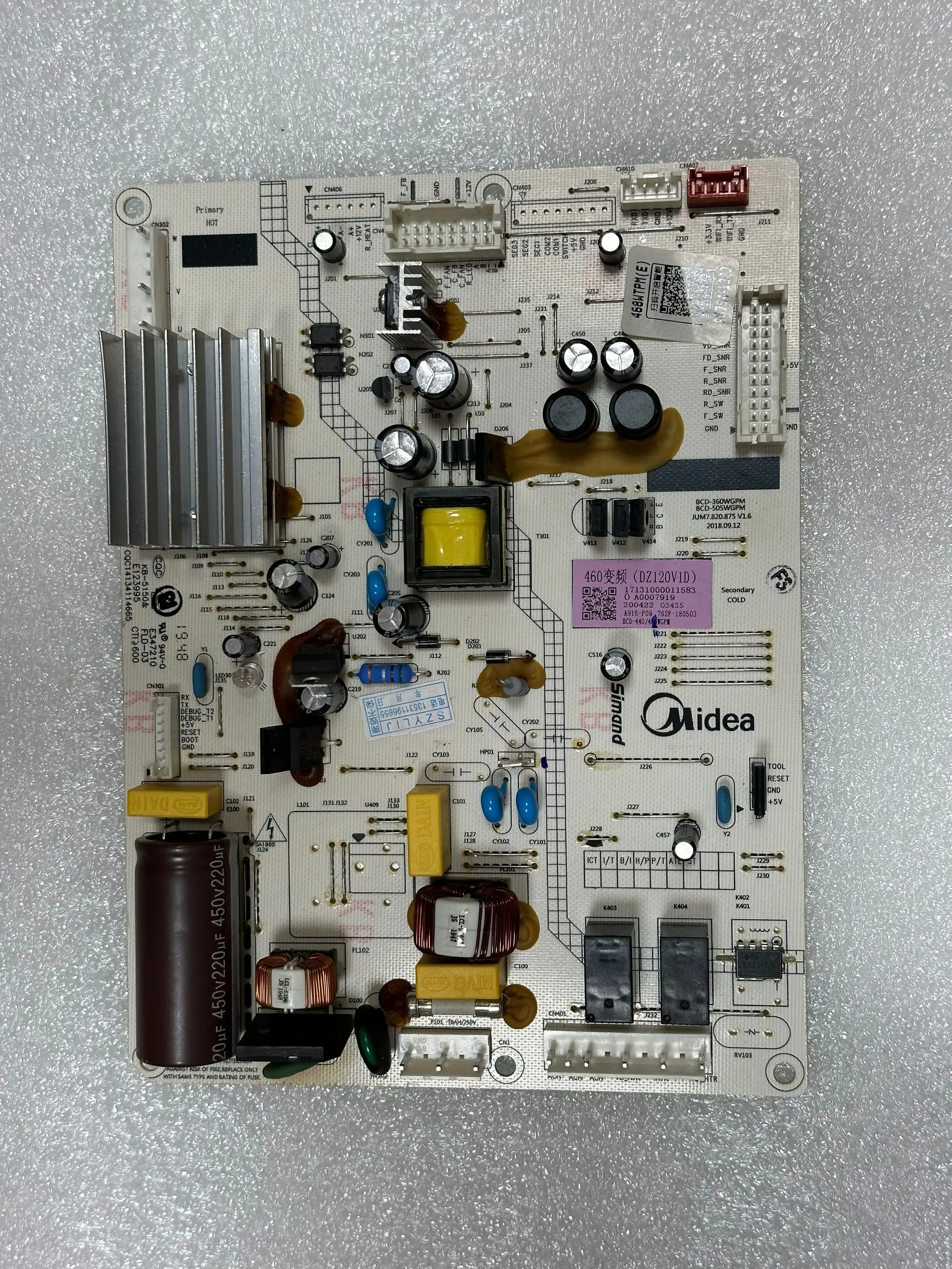 

BCD-460WGPM 440WTPM(E) модуль питания 17131000011583 материнская плата