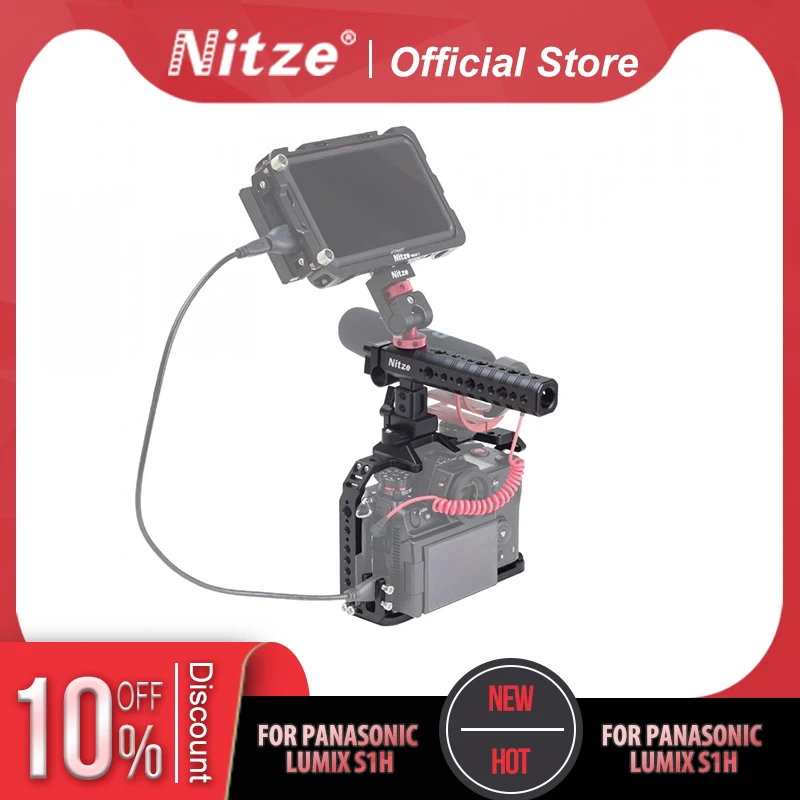 

Комплект клетки NITZE для камеры PANASONIC LUMIX S1H-PHT-S1H