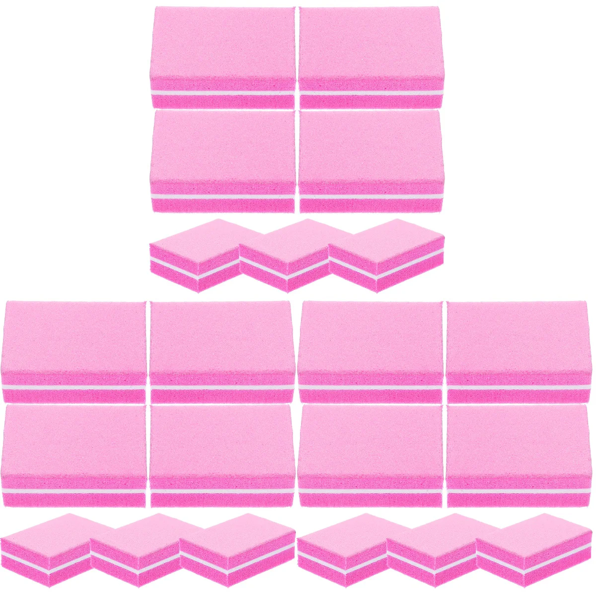 

150 Pcs Buffing Mini Mini Mini Nail Sanding File For Manicuresss Sanding Mini Sponge Travel Dual Side Toenail Small Tofu