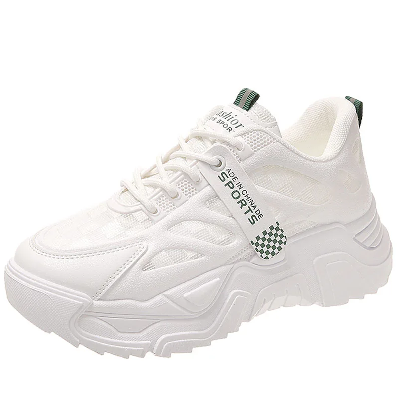 

Mesh Platform Shoes Women 2022 Summer Autumn New Mesh Sneakers for Women Fashion Casual Sports Women Shoes