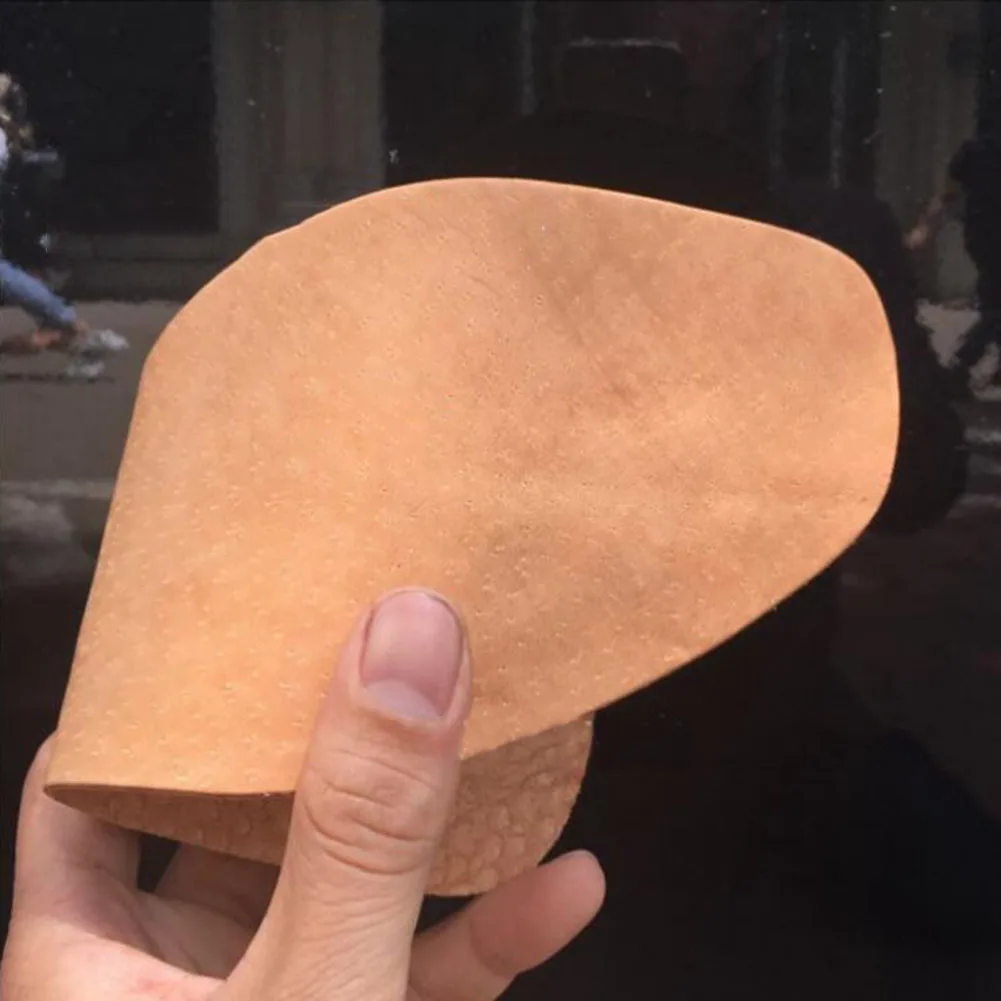 1 Pair Breathable Leather Insoles Women Men Ultra Thin Deodorant Shoes Insole Pads Inserts Absorb Sweat Inner Soles