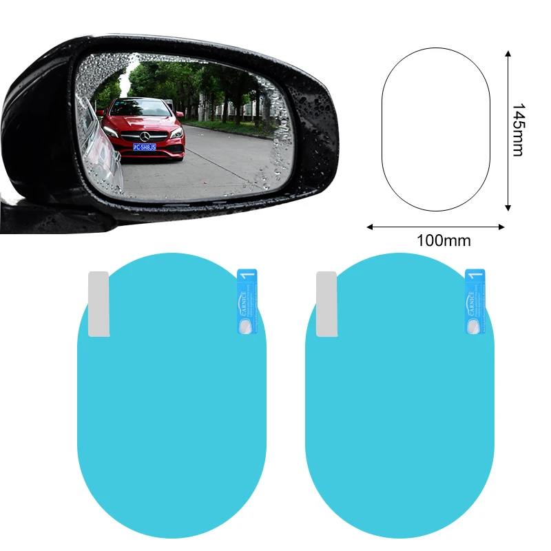 

2021 2 шт. Водонепроницаемая противотуманная пленка для автомобильного зеркала заднего вида для Hyundai CCS NEOS-3 Accent SR HND-4 Blue-Will i-blue