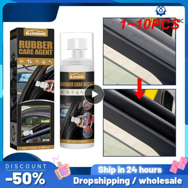 

1~10PCS Portable Rubber Curing Agent Tasteless Repairing Agent 100ml Practical Rubber Care Solution Leather Curing Agent