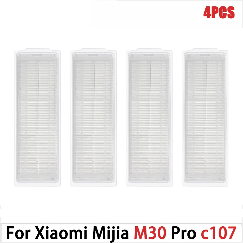 

Запасные части для Xiaomi Mijia M30 Pro C107, Аксессуары для швабры, тканевый мешок для пыли, фильтр НЕРА, основная щетка
