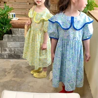 baby girls floral summer dress 2022 childrens cute dresses childrens clothing 1 to 8 years kids casual robe girls beach wear