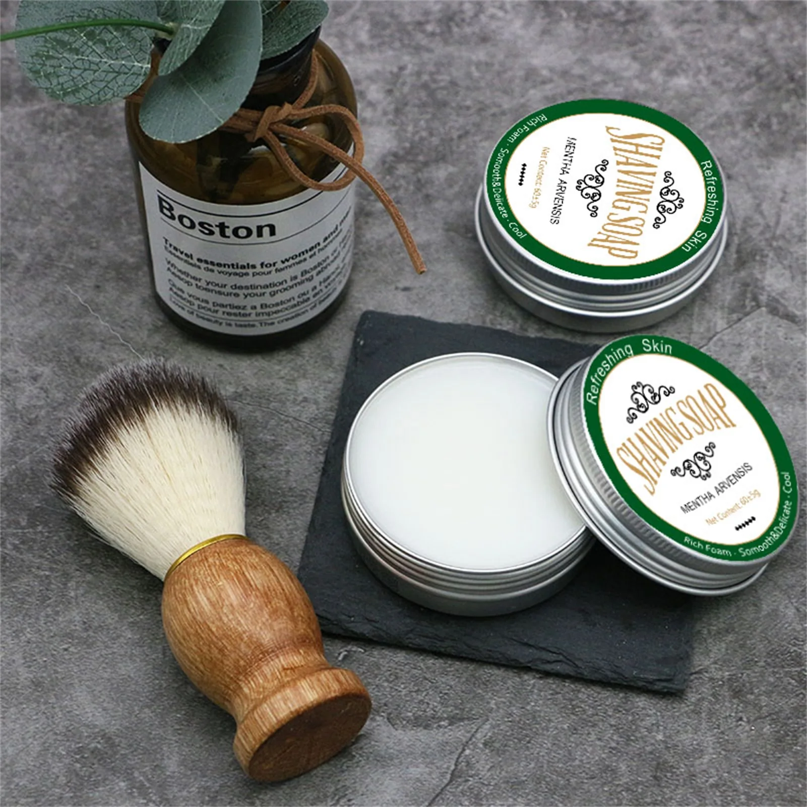 

Lather Shaving Soap Dense Lather With Fantastic Scent Shave Soap For Use With Shaving Brush For Smoothest Wet Shave Smooth And