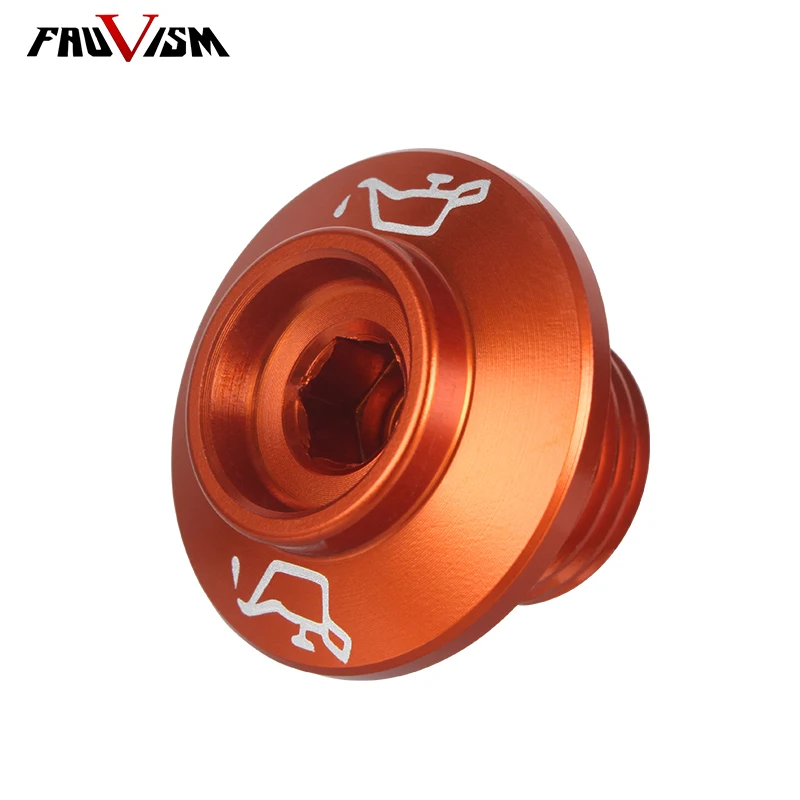 Для KTN RC 125 390 DUKE 2014-2023 мотоцикла крышка картера двигателя с ЧПУ масляный заливной