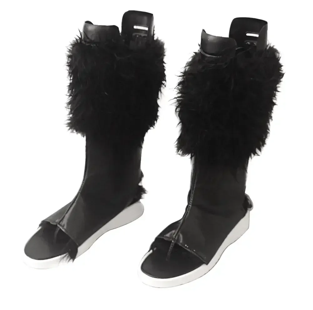 Косплей сапоги Inosuke Hashibira Demon Slayer чёрные