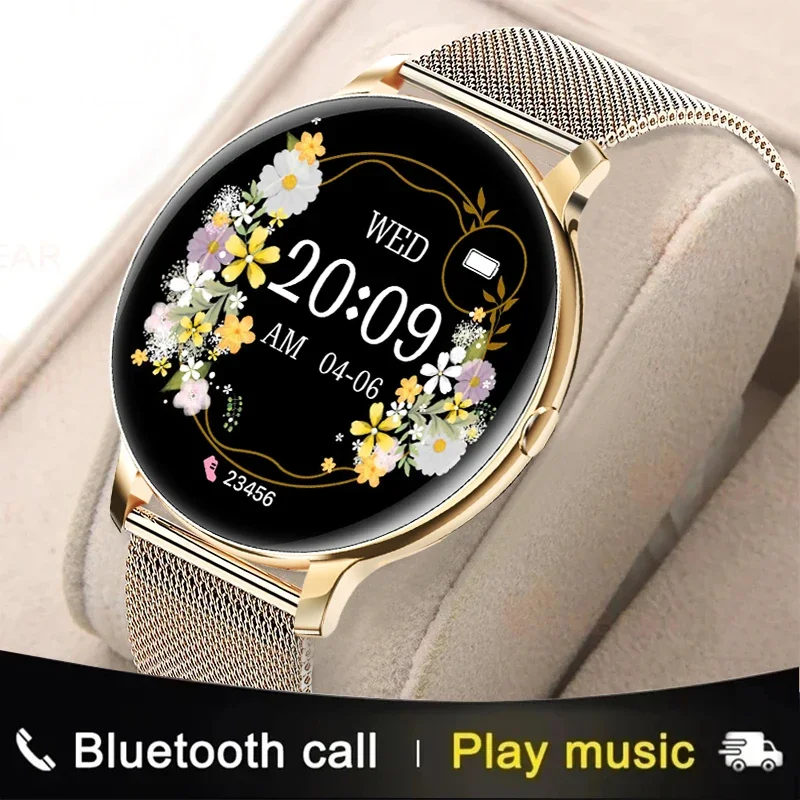 

Новинка 2023, умные часы с вызовом Bluetooth для женщин и мужчин, Смарт-часы с ЭКГ + ППГ, модные спортивные женские часы для здоровья, водонепроницаемые браслеты для девушек