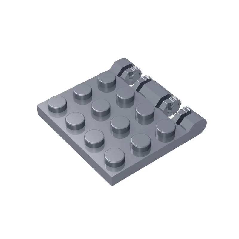 Шарнирная пластина для конструктора 3x4 2 пальца 9 зубьев совместима с lego 44570