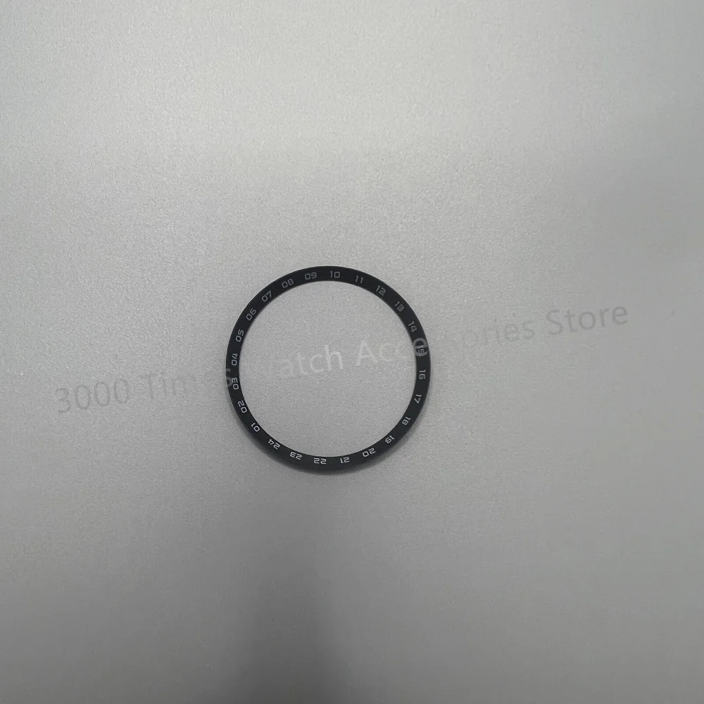 Mod Red Black Green Blue 31.4mm Watch Parts SKX6105 Chapter Ring with Number Fit For 6105 Watch Case for NH35 NH36 Movement