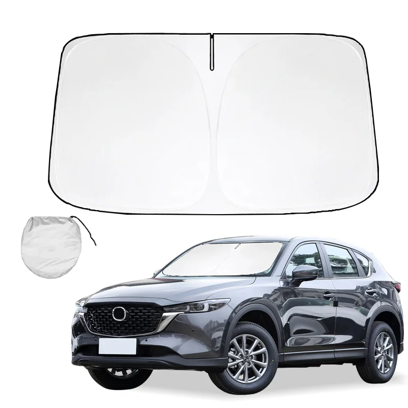 

Солнцезащитный козырек на лобовое стекло автомобиля для Mazda CX5, летний козырек, защита, складные блоки, аксессуары для защиты от ультрафиолетовых лучей