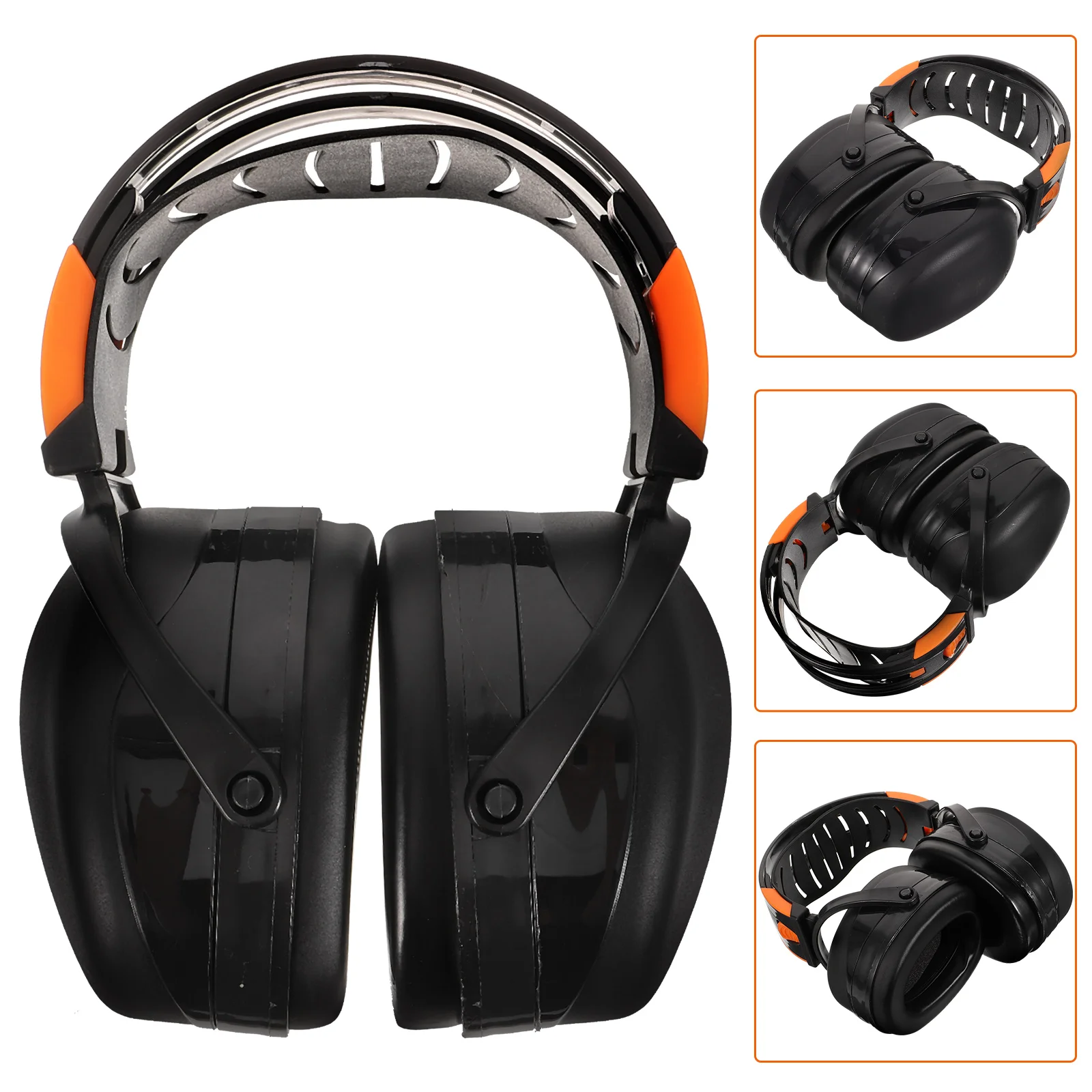 

Noise Canceling Earphones Head Shooting Protection Earmuffs Hearing Soundproof Reduction Headphones