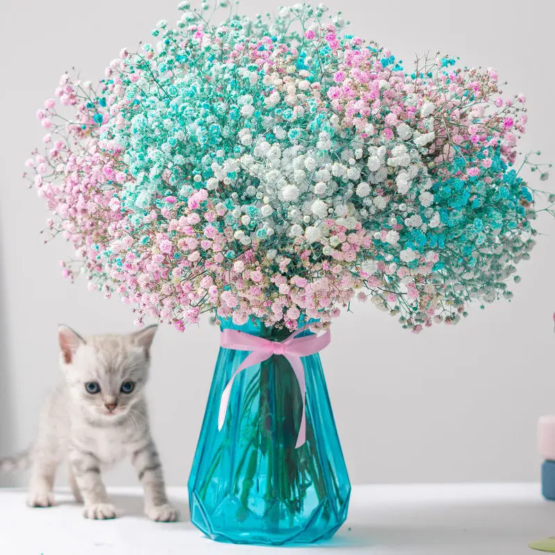 

63cm simulation gypsophila plastic flower wedding decoration supplies holding flowers diy bouquet home decoration fake flower