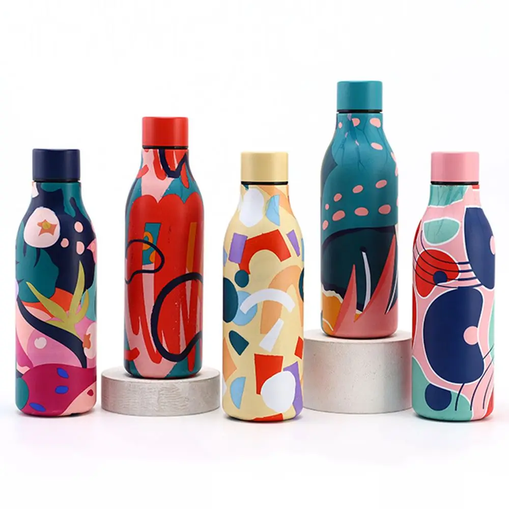 

550ml Double Layer Outdoor Wine Beer Vacuum Flask Water Bottle Stainless Steel Cola