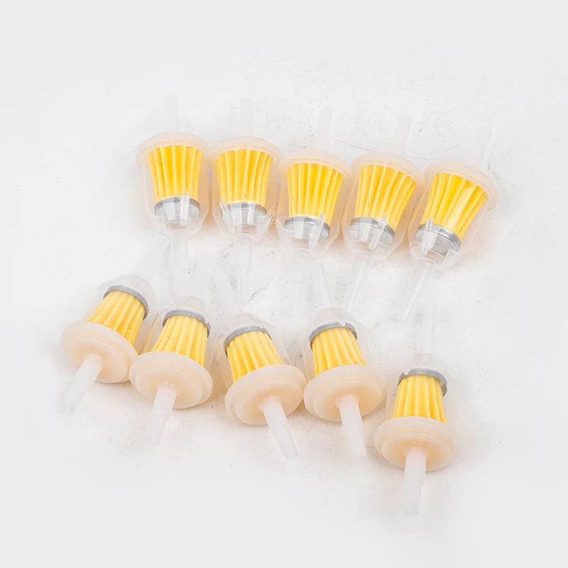 5 шт. встроенный газовый/топливный фильтр 6/8 мм 1/4 дюйма для газонокосилки