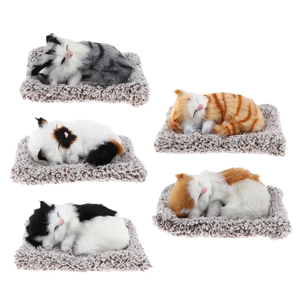 

Simulation Cat Desktop Animal Ornament Car / Home Decoration