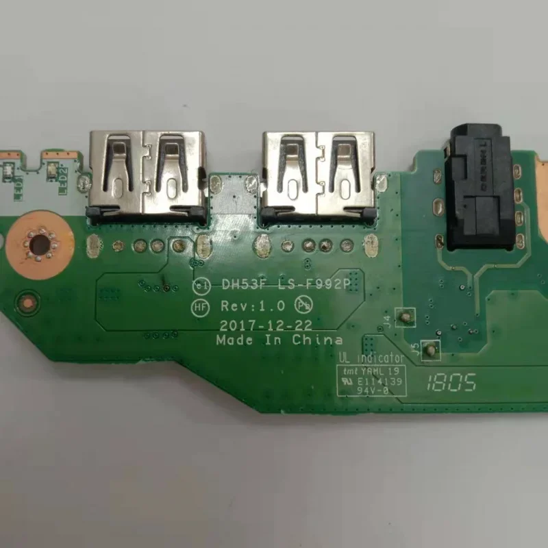 Звуковая карта USB DH5VF LS-F954P подходит для Acer Nitro 5 AN515-51 AN515-52 AN515-53 A715-71G A715-72G Precede Helios 300