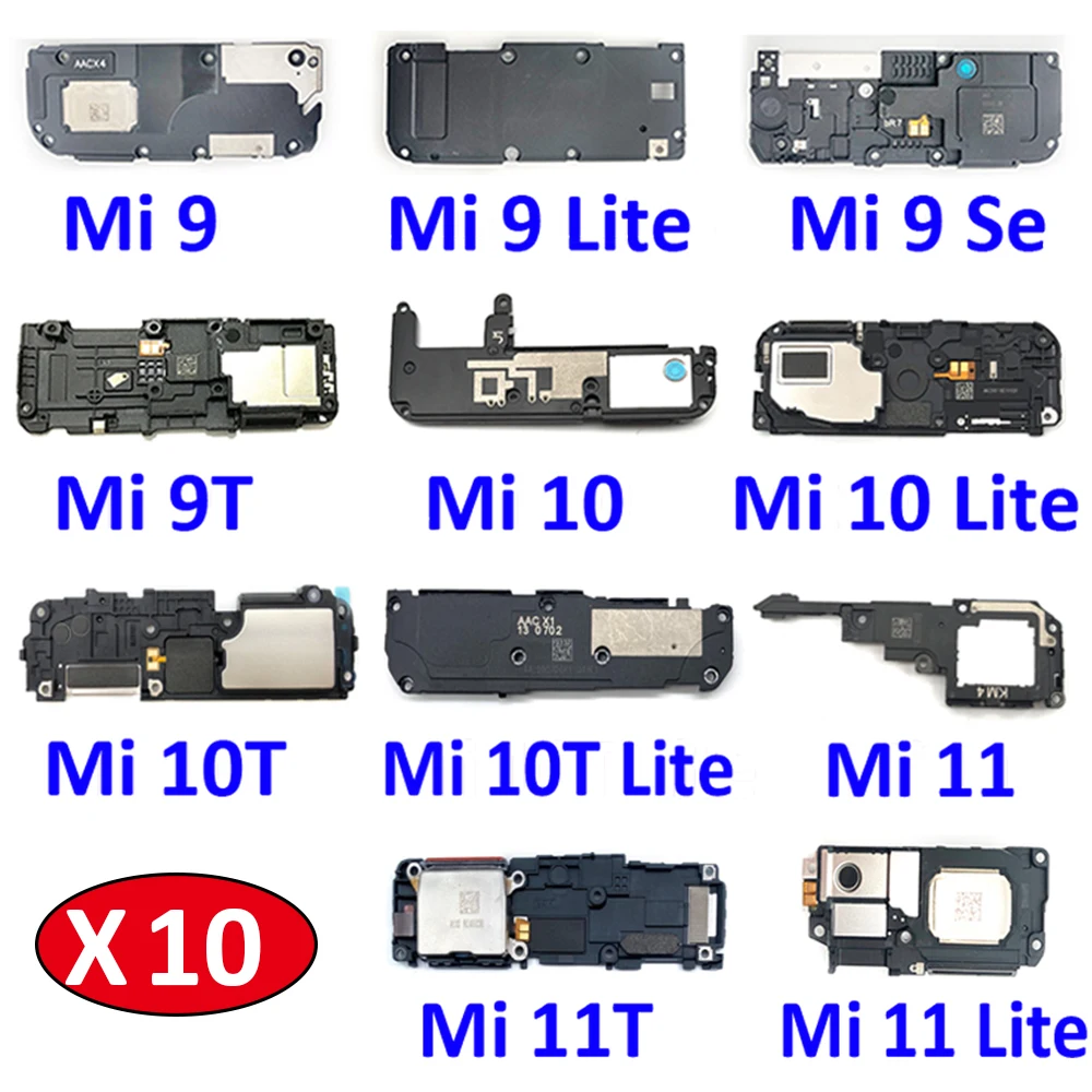 

10 шт./партия, динамики для Xiaomi Mi 8 9 10 9T 10 10T 11 11T 12 Lite Se Pro