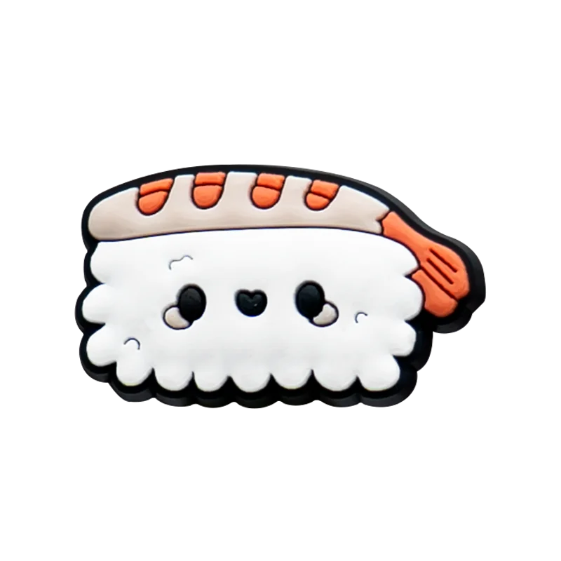 1/16 шт. подвески для обуви милые вкусные еды жареная курица суши десерты пряжки