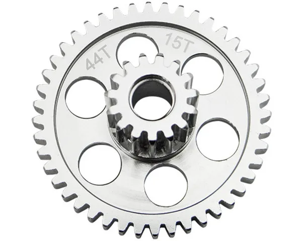 

Hot Racing Aluminum 15/44t Counter Gear for Tamiya TxT-1 Cold Buster bullhead