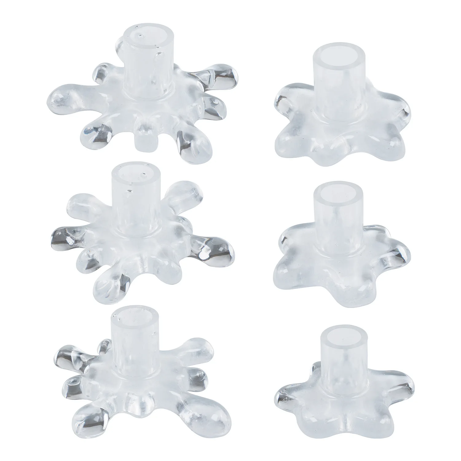 Держатель для свечи в стиле Водные капли