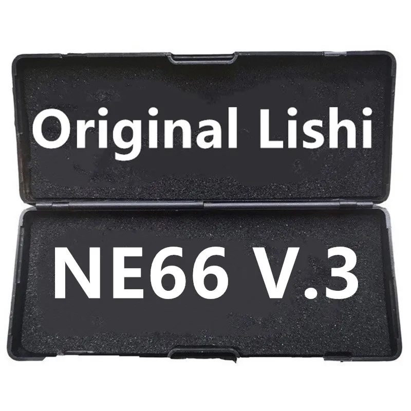 For V-olvo Original Lishi NE66 V.3 Ign/Dr/Bt 2-in-1 Locksmith Tool Ganzua | Special Disassembly