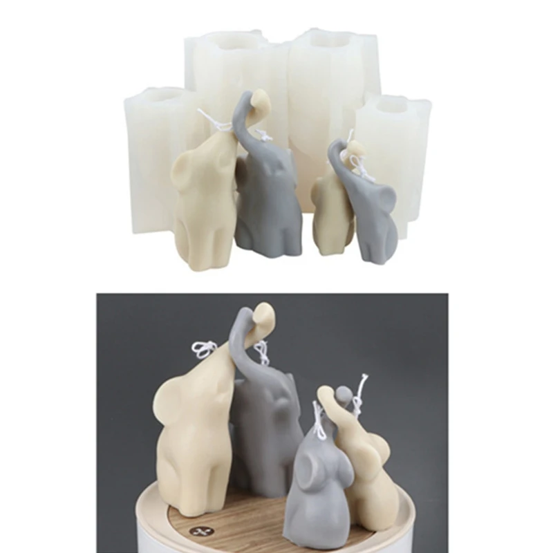 Слоновый орнамент свеча силиконовая форма эпоксидная смола сделай сам украшение