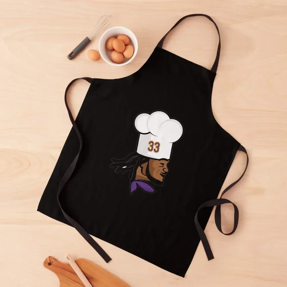 Dalvin Cook Chef фартук шеф-повара для мужчин аксессуары предметы домашнего обихода