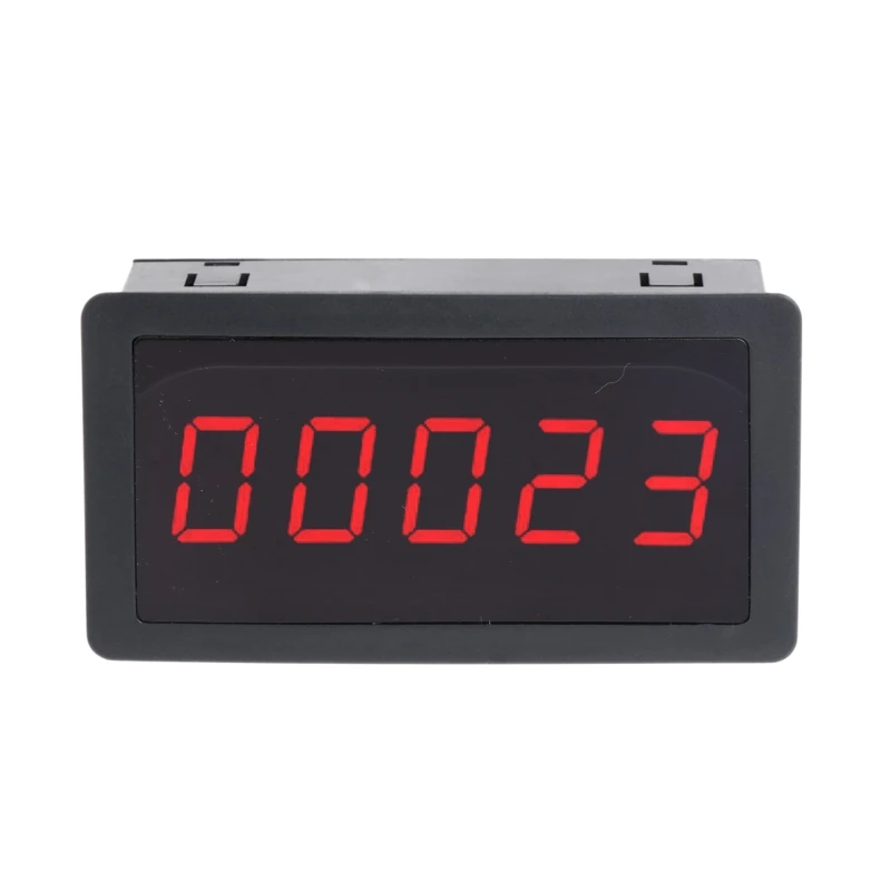 

12-24V Red 5 Digit 0.56" LED Panel Counter Meter Up Totalizer 0-9999