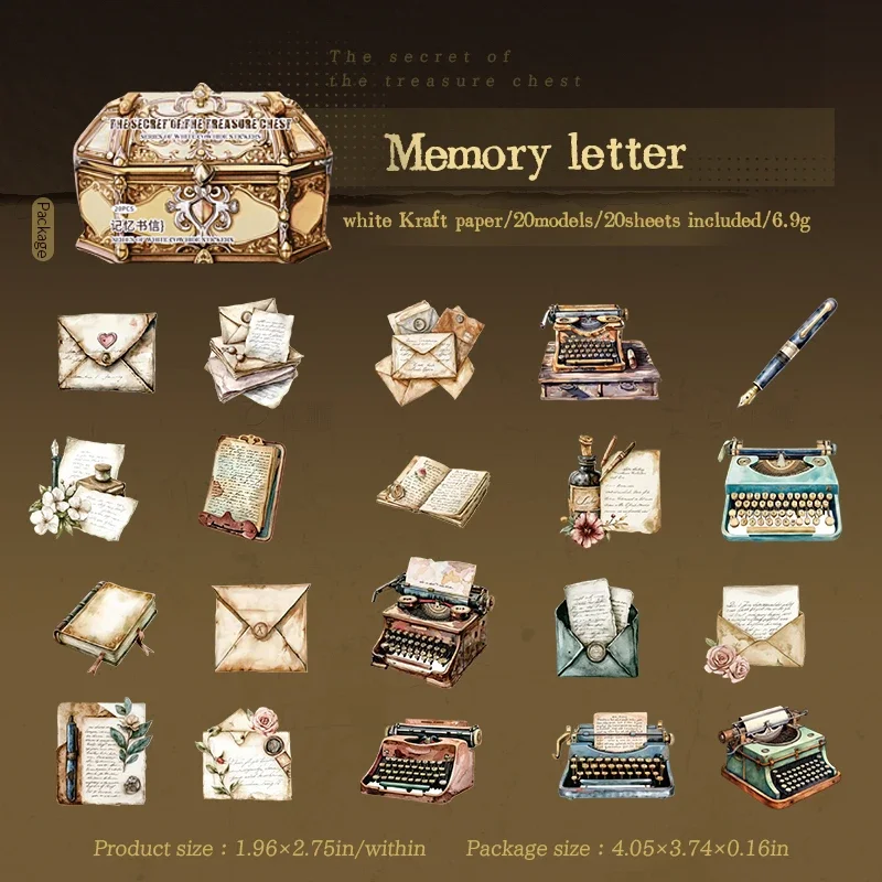 

Набор стикеров Jianwu The Secret of The Treasure Series