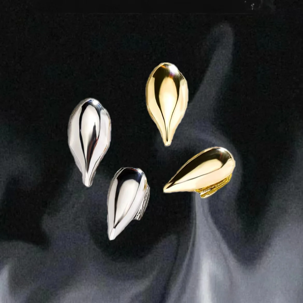 YOUNGX модные верхние и нижние 2 зубчатые клыки хип-хоп 14K позолоченные зубные