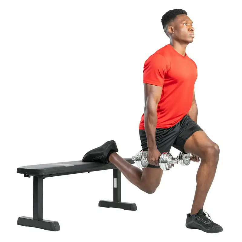 

Flat Weight Bench for Workout, Exercise and Home Gyms with 500 lb Weight Capacity - SF-BH620037