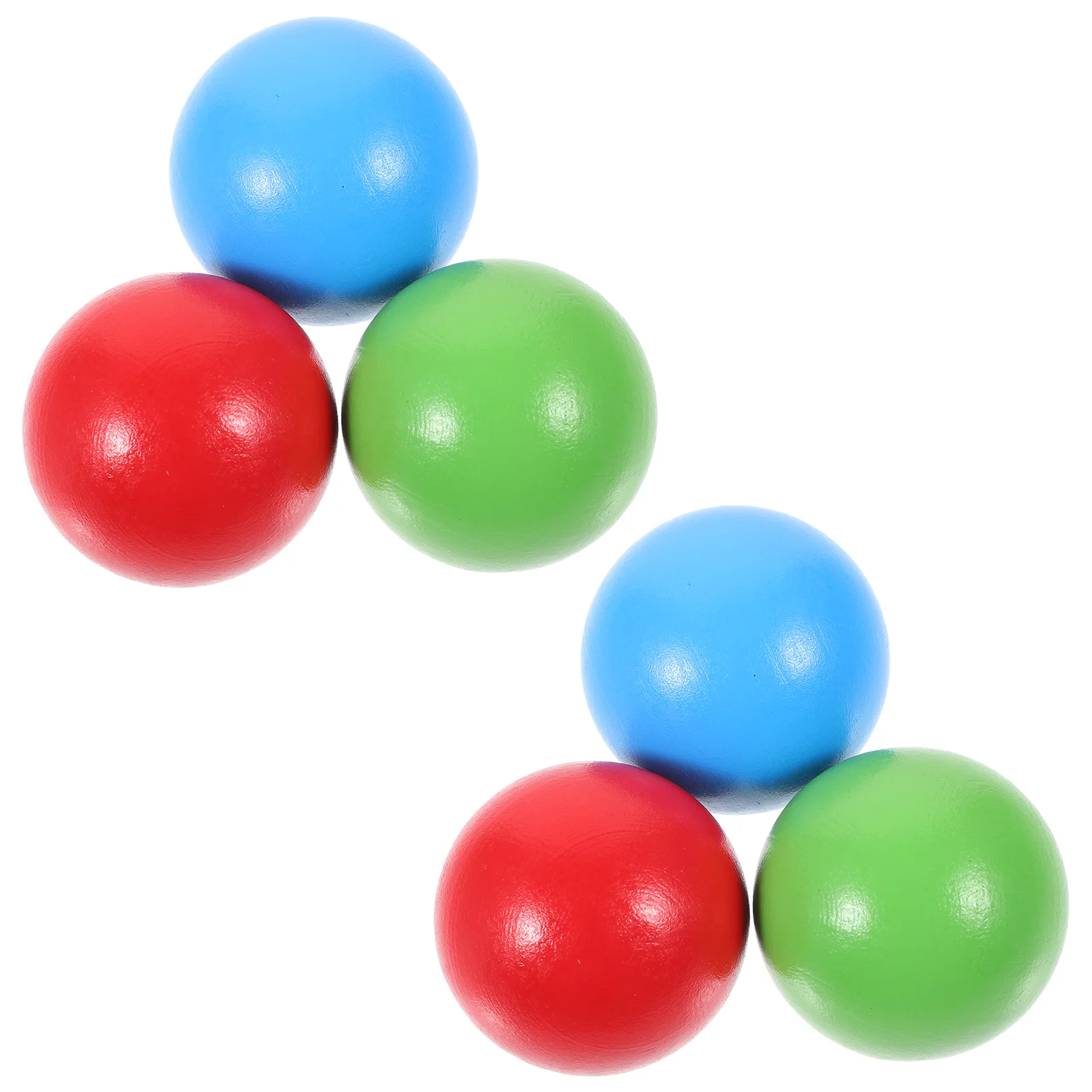 6 шт. игрушка-крокет шарики для бочонка спортивный садовый комплект трава дерево