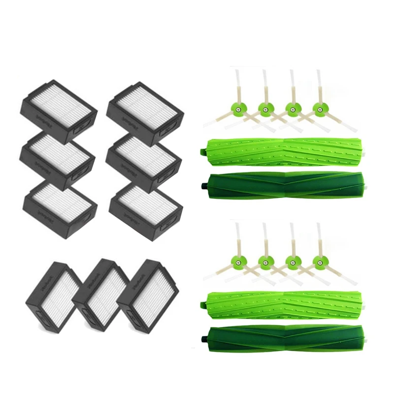 

Brushes Hepa Filter For Irobot Roomba I3 I4 I6 I7 I8E5 E6 E7 Spare Parts Robot Vacuum Cleaner Accessories