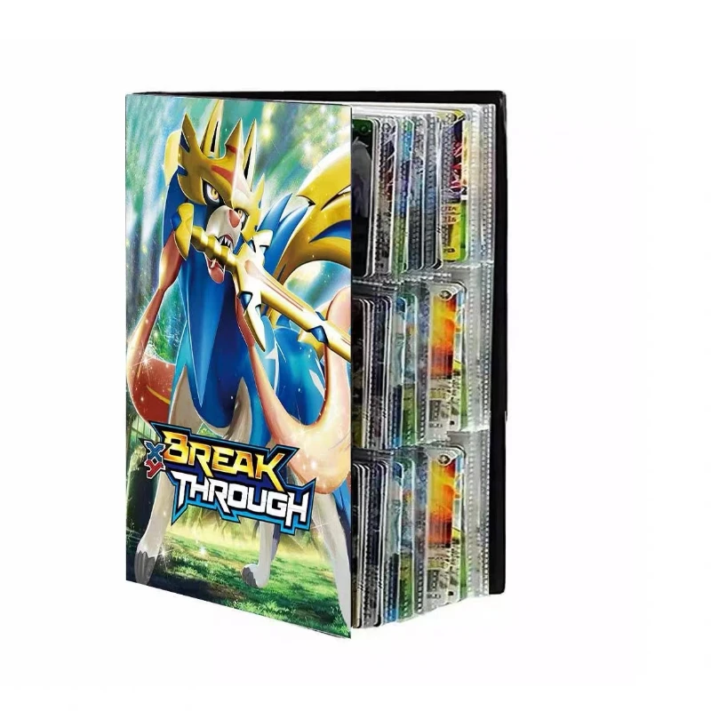 

2022 New 432PCS Album Pokemon Card Album Book Cartoon Anime Game Card VMAX GX EX Holder Collection Folder Kids Cool Toy Gift