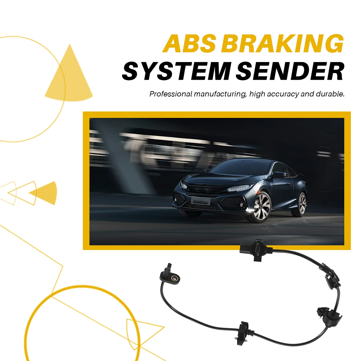 Передний правый/левый датчик скорости колес ABS подходит для 2006-2011 Honda Civic 57450-SNA-003